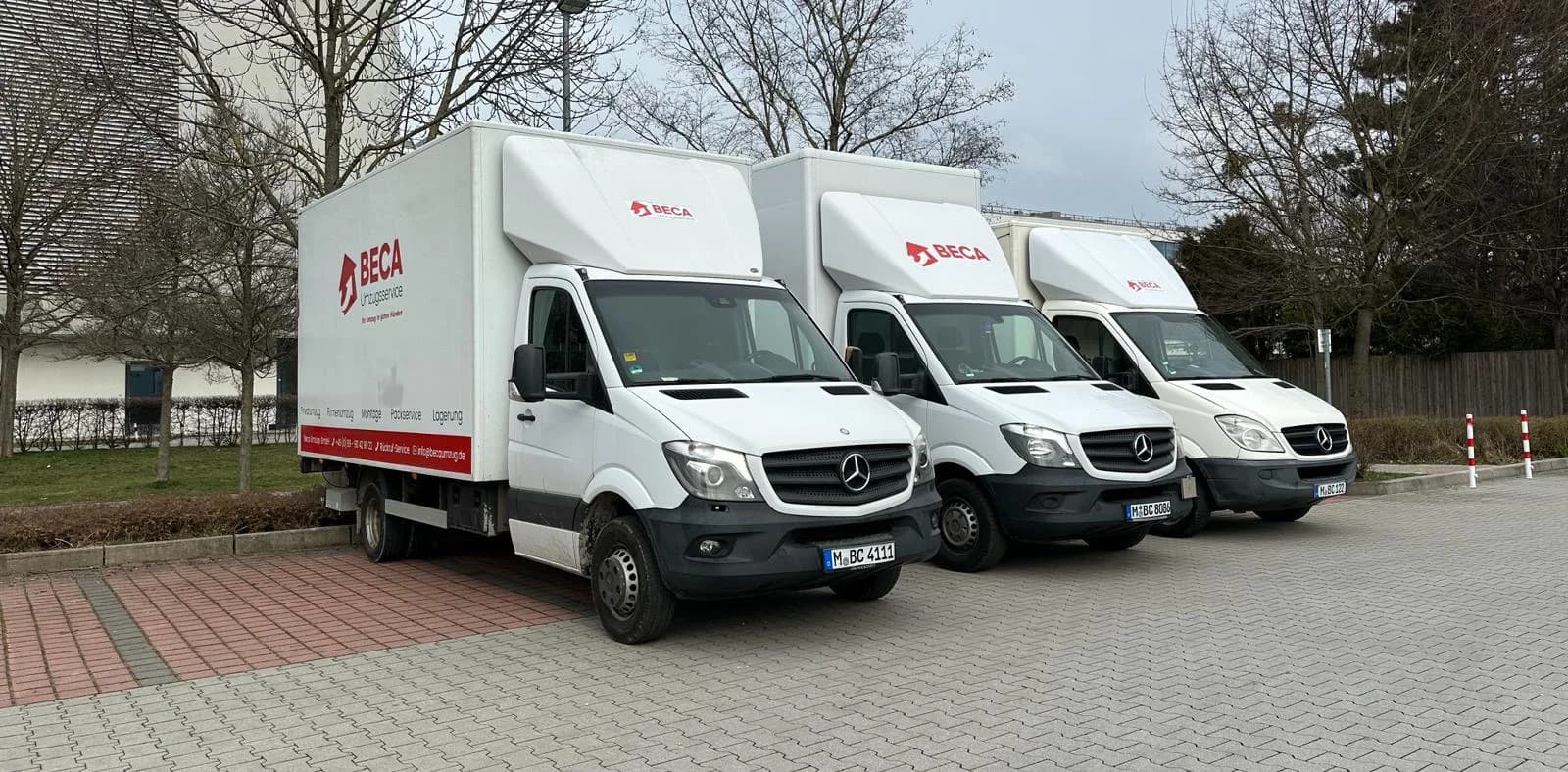 Beca crew carefully protecting a customer’s home